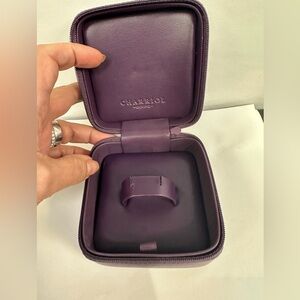 Charriol Luxurious Purple Jewelry Case